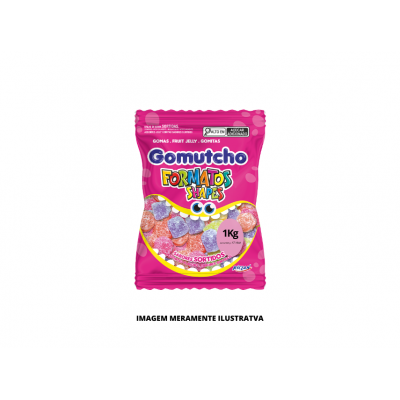 BALA - RICLAN - 1kg GOMA GOMUTCHO SINOS SORTIDOS